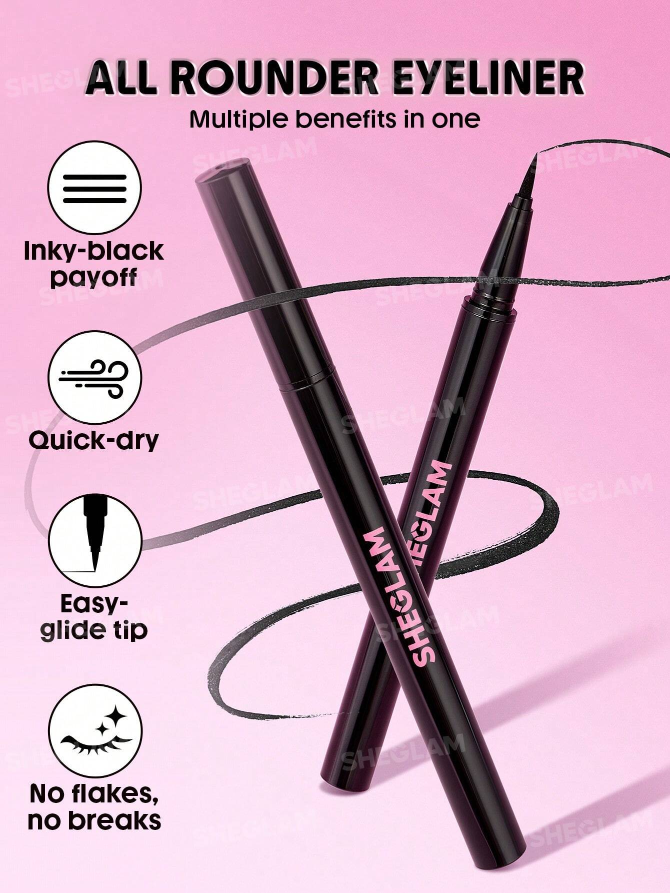 SHEGLAM Stay Inked Waterproof Eyeliner Pen