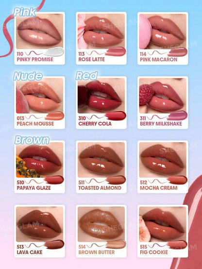 SHEGLAM Line To Shine Peel-Off Lip Stain & Gloss Duo