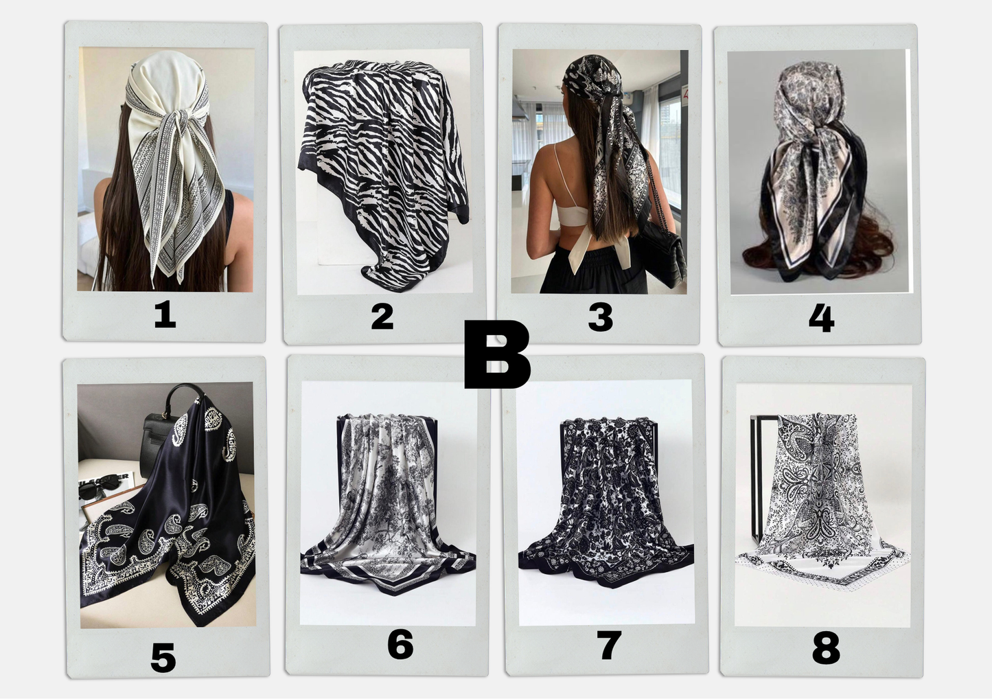 The IT Girl Scarf Collection - 90cm