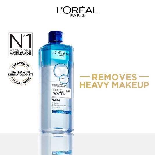 L’Oréal Paris 3-in-1 Deep Cleansing Micellar Water For Heavy Makeup