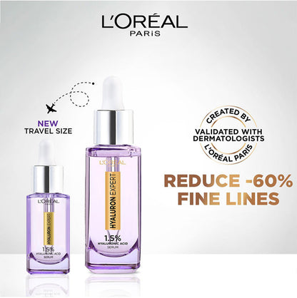 L'Oréal Paris Hyaluron Expert 1.5% Hyaluronic Acid Re-Plumping Serum - 15ml