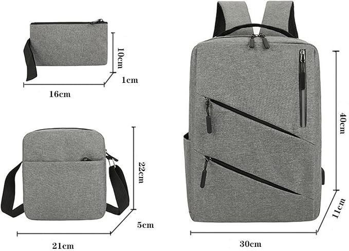 The Everyday Carry 3-Piece Backpack Set