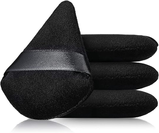 4pcs Black triangle powder puff