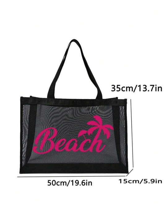 Breathable Beach Mesh Tote Bag