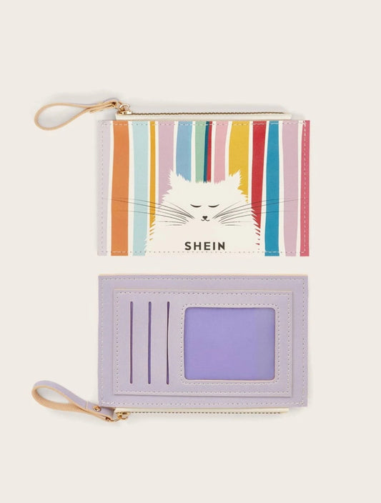 Cartoon Kitty Card Holder