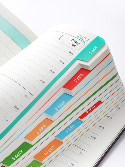 2027 Daily Edit — A5 Planner
