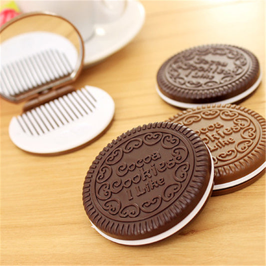 Cookie Pocket Mirror & Comb