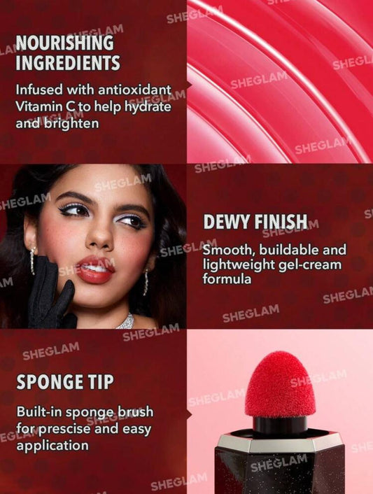 Marilyn Monroe X SHEGLAM Color Bloom Dewy Liquid Blush