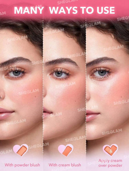 SHEGLAM Cheek 2 Cheek Blush Duo-Pink Sprinkles