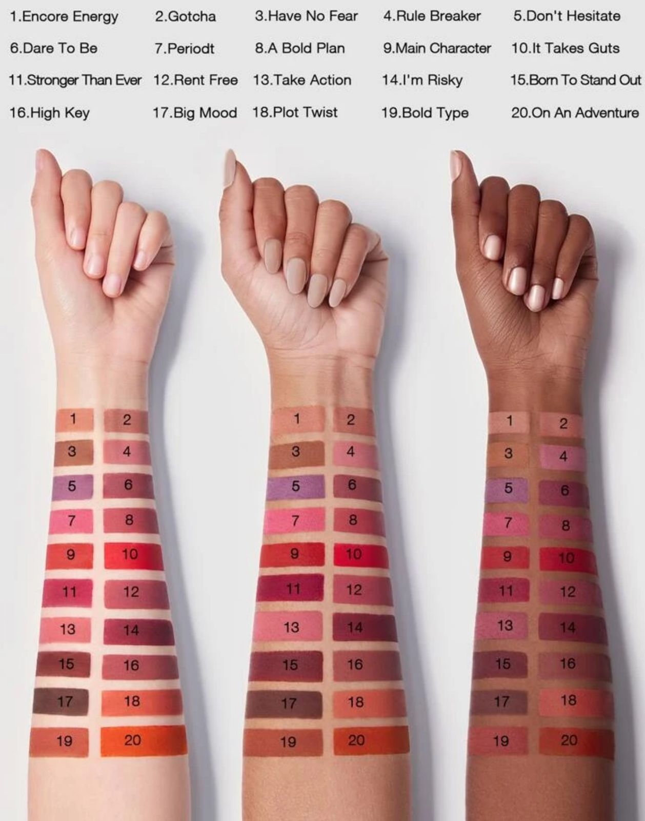 SHEGLAM Long-Lasting Matte Lipstick-Encore Energy