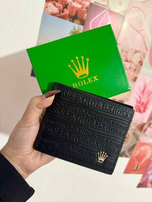 Rolex Men Wallet + Box