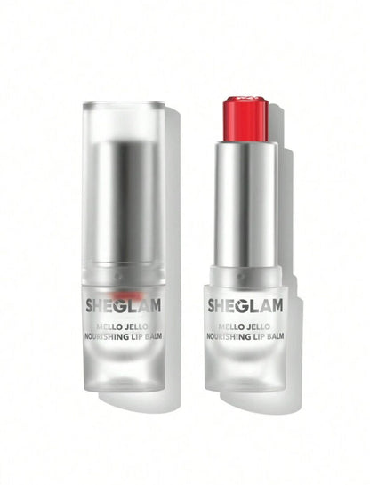SHEGLAM Mello Jello Nourishing Lip Balm-Ruby