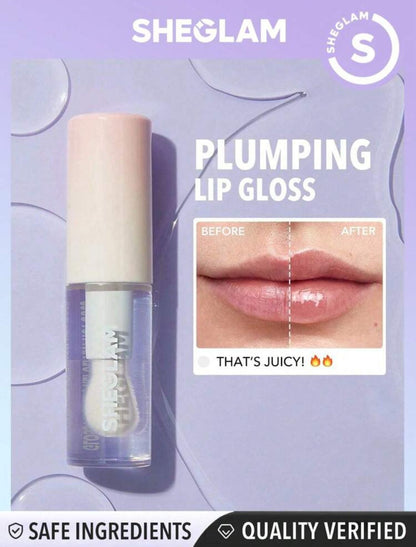 SHEGLAM Hot Goss Plumping Lip Gloss-That's Juicy!