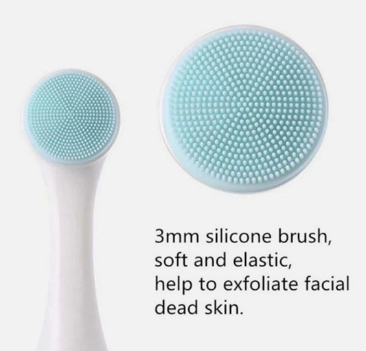 1pc Double Sided Facial Cleansing Brush