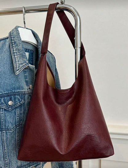 Cressia Burgundy Bag + Pouch