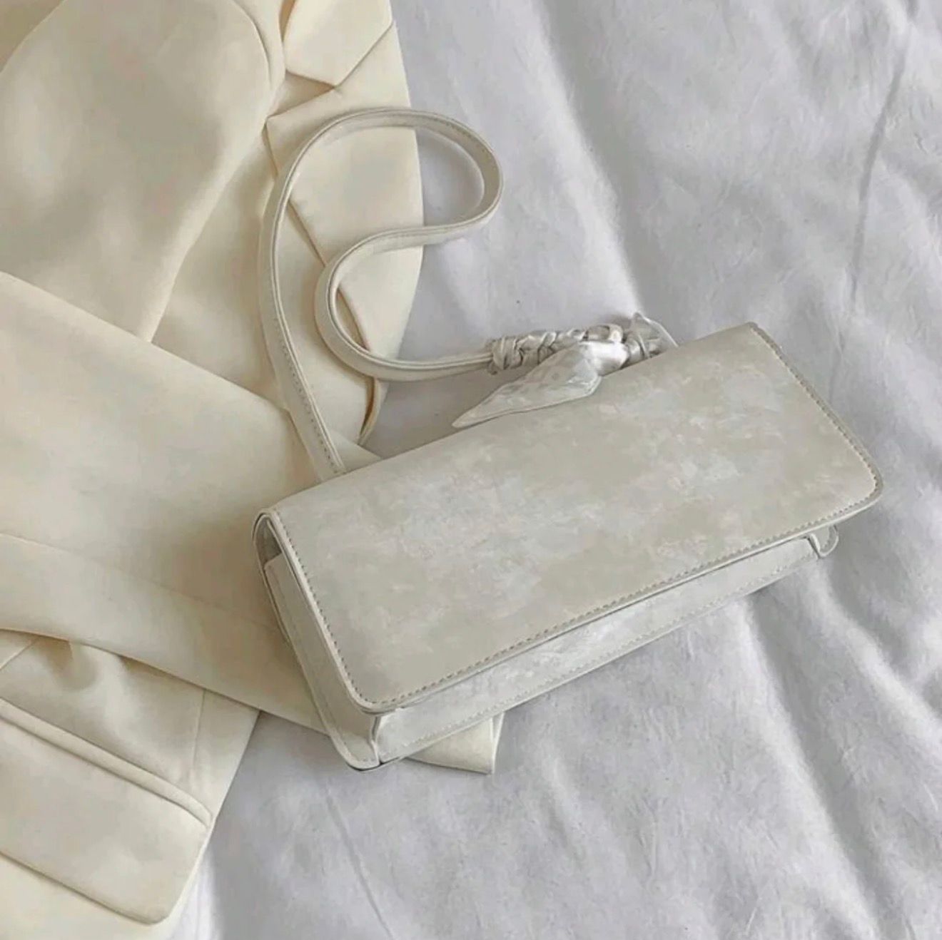 Leana White Bag