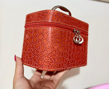 Tiger Patterned Makeup Bag