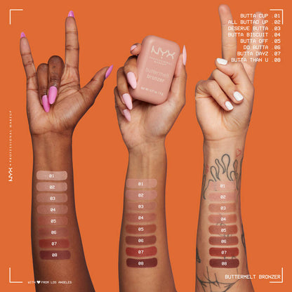 NYX Buttermelt Bronzer - 01 Butta Cup 5g