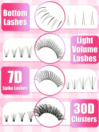 DIY Lash Extension Kit (480pcs - 4 styles)