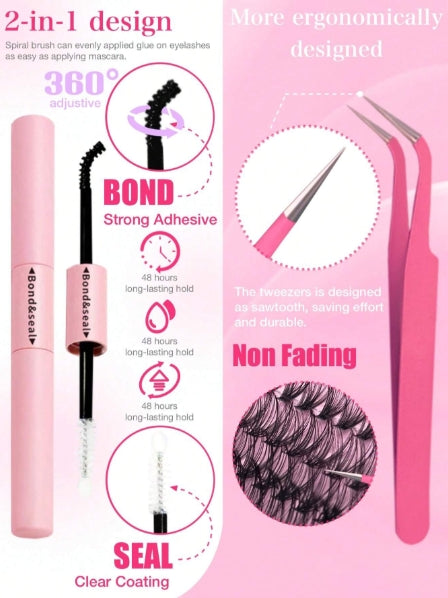 DIY Lash Extension Kit (480pcs - 4 styles)