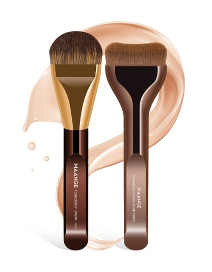MAANGE Professional 2pcs Makeup Brush Set