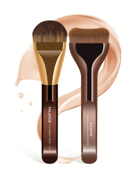 MAANGE Professional 2pcs Makeup Brush Set