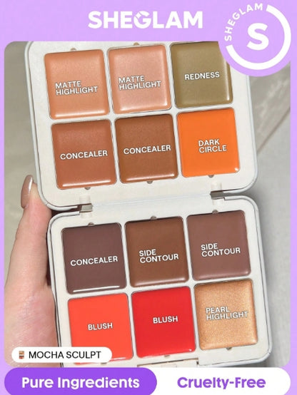 SHEGLAM Multifunctional Face Palette