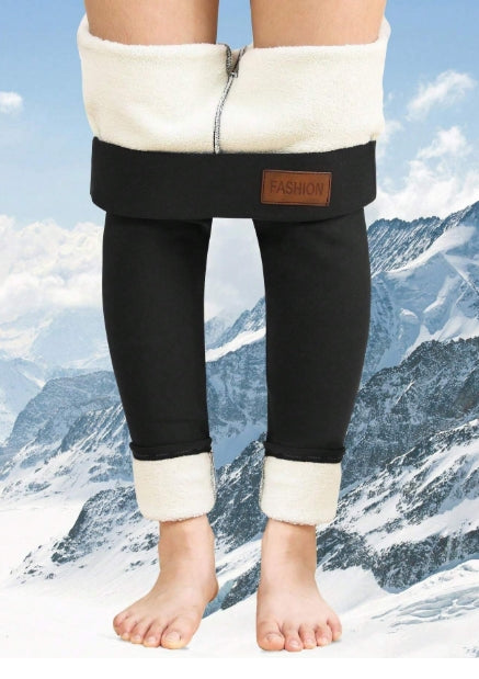 Black Woman Pants fleece inside -- SIZE XXL