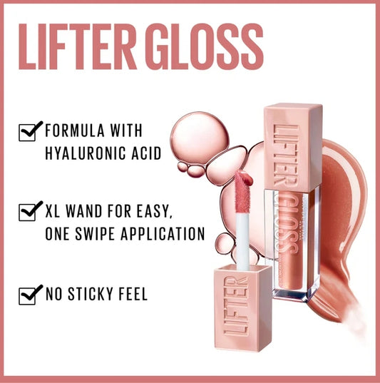 Maybelline Lifter Gloss with Hyaluronic Acid - 5.4ml