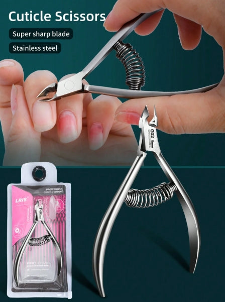 LRIS Professional Stainless Steel Nail Cuticle Clipper