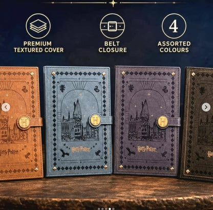 Harry Potter A5 Leather Notebook