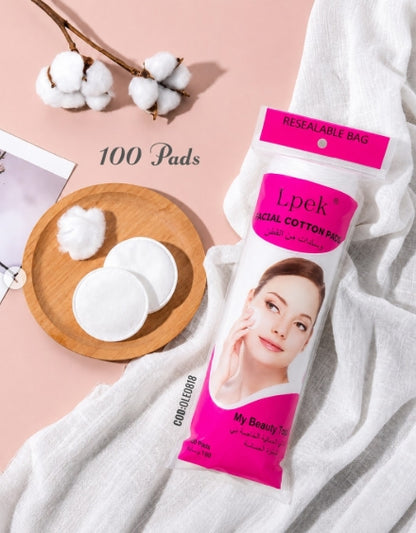 Facial Cotton Pads - 100pcs