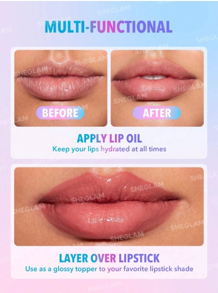 SHEGLAM Life's A Party Roll Ball Lip Oil