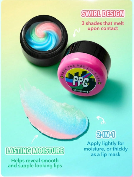 The Powerpuff Girls X SHEGLAM Lip Care