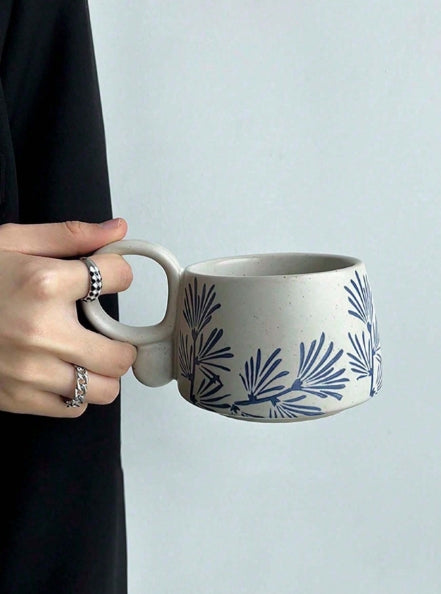 1pc Nordic style ceramic coffee cup