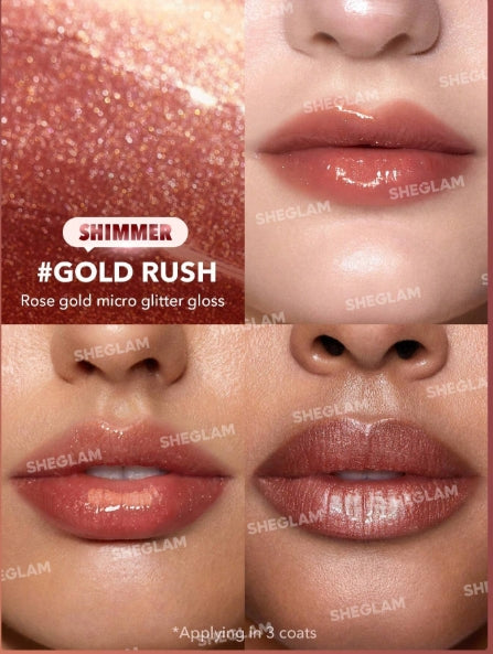 SHEGLAM Perfect Shiny Lip Balm -Gold Rush