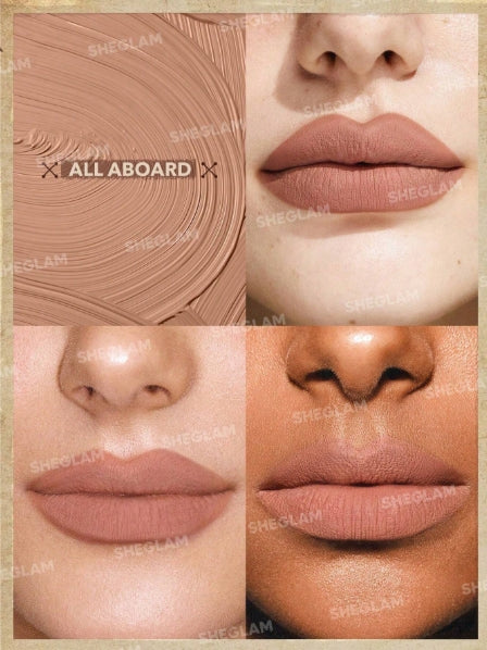 SHEGLAM Live To Roam Epic Adventure Liquid Lipstick - All Aboard