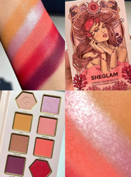 SHEGLAM Eye Shadow Palette - Caring Cancer
