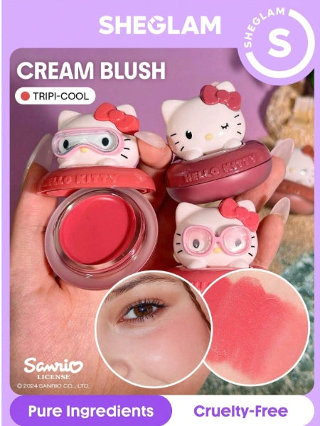 Hello Kitty|SHEGLAM Cream Blush Coastal Charm-Tripi-Cool