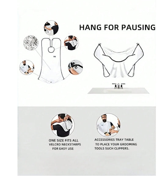 1pc Hair Cutting & Shaving Apron