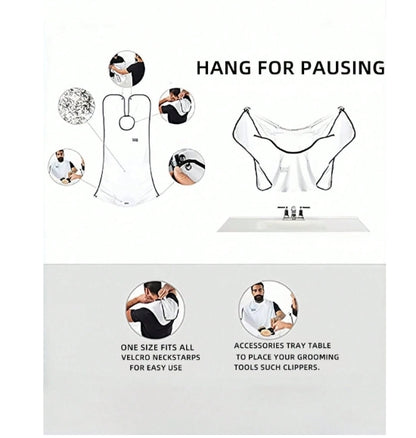 1pc Hair Cutting & Shaving Apron