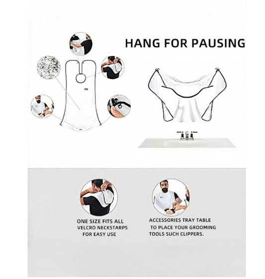 1pc Hair Cutting & Shaving Apron