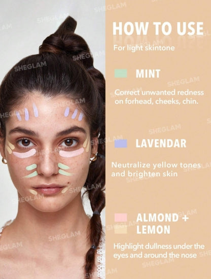 SHEGLAM multi-fix concealer & corrector palette
