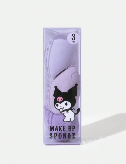 Kuromi 3pcs/set Beauty Blenders