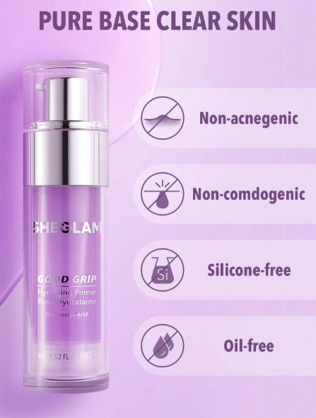 SHEGLAM Hydrating Primer - Blueberry+AHA