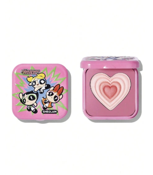 The Powerpuff Girls X SHEGLAM Tough Love Shimmer Blush 4g