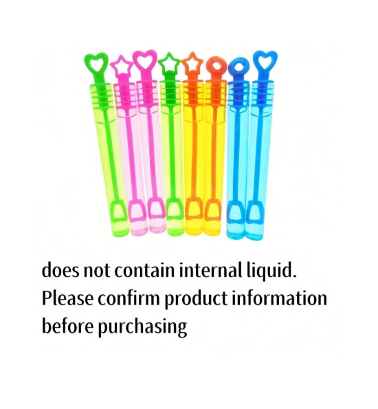 24pcs Hot Pink Bubble Sticks Set (Liquid Not Included)