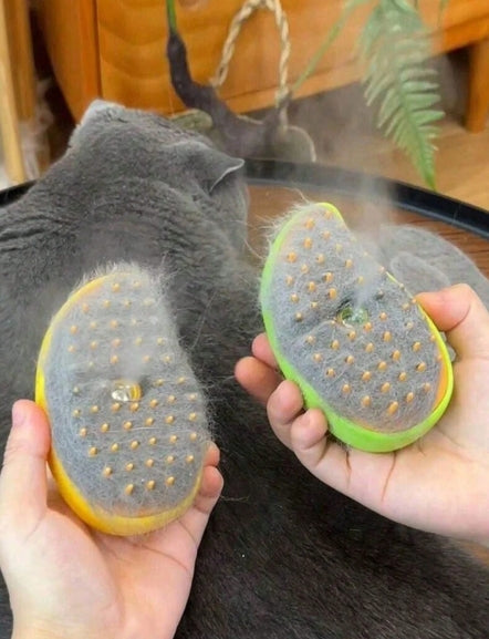 Yellow Multifunctional Pet Brush