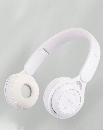 Wireless White Headphones