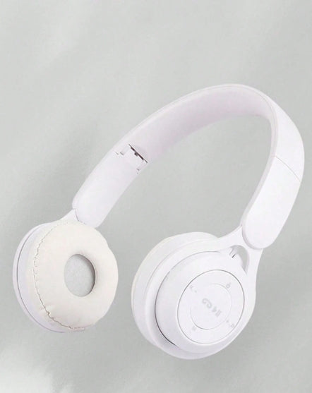 Wireless White Headphones